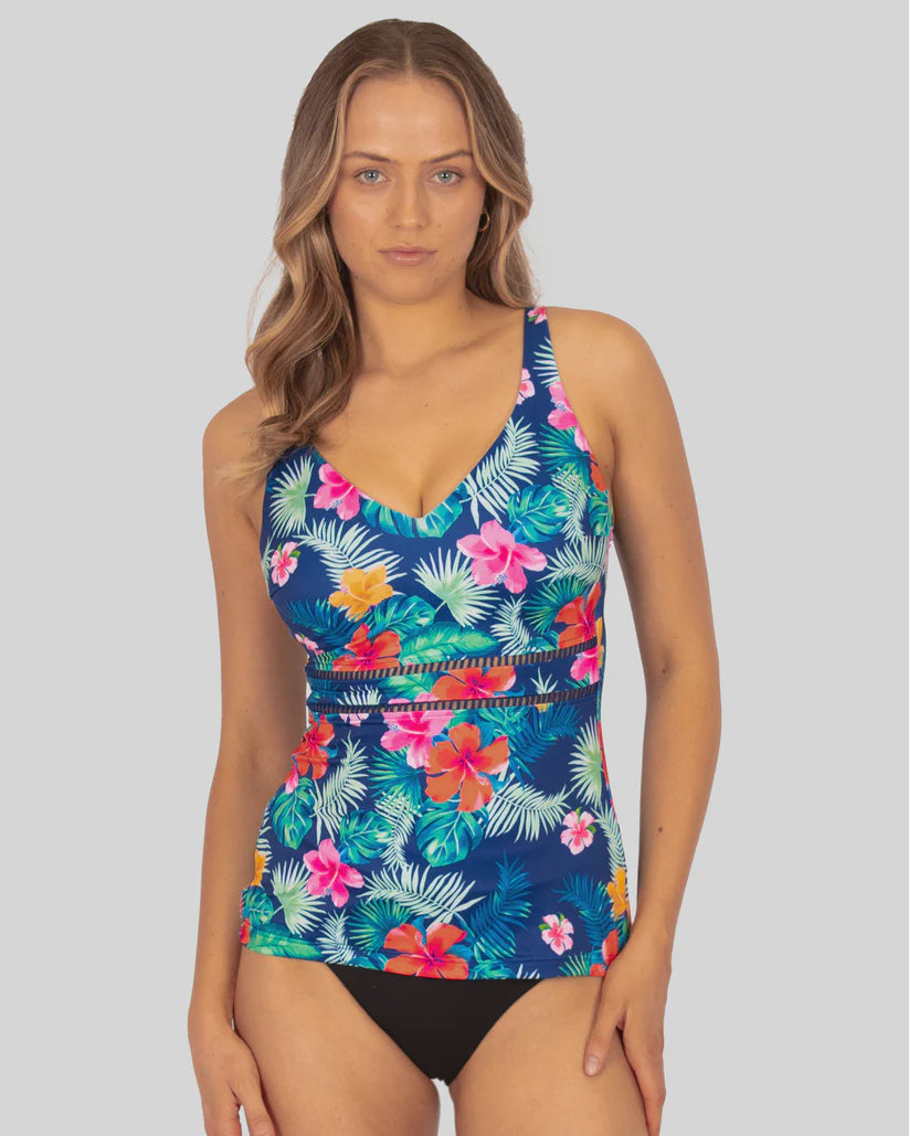 Maui D-E Cup Singlet Top