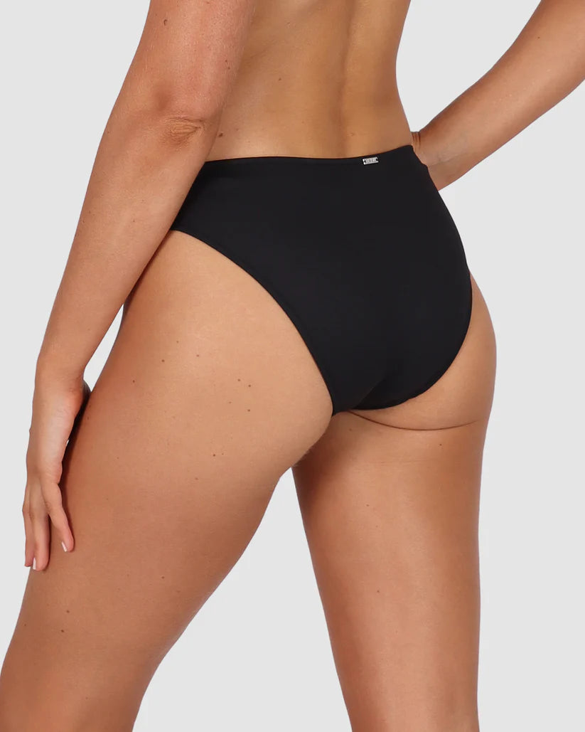 Chloro Regular Bikini Bottom in Black