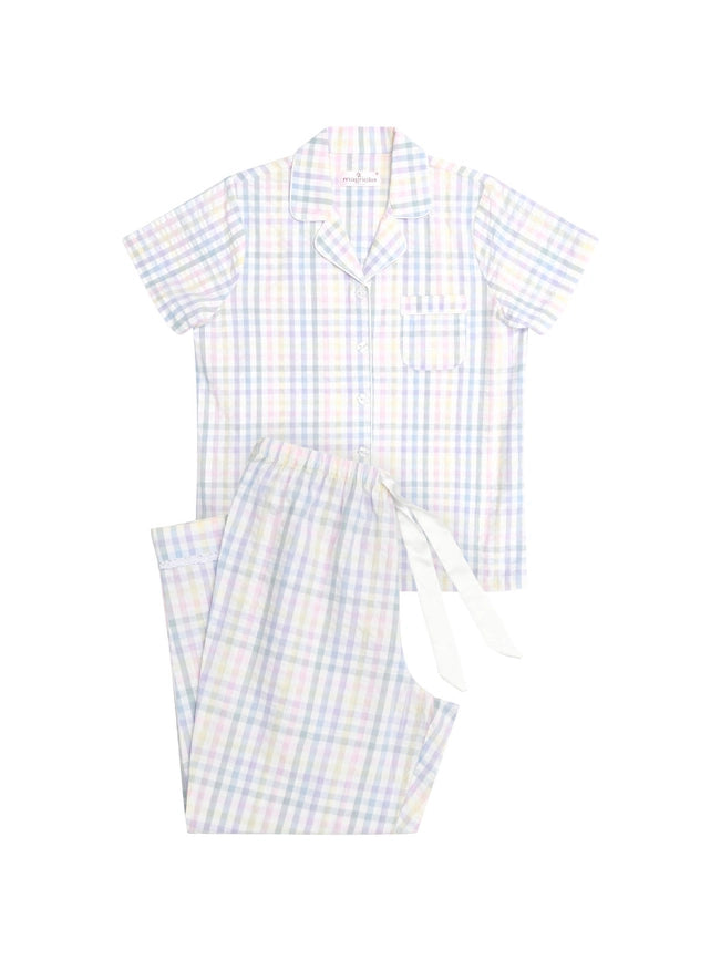 Summer Picnic Pyjama Set with 7/8 Pant