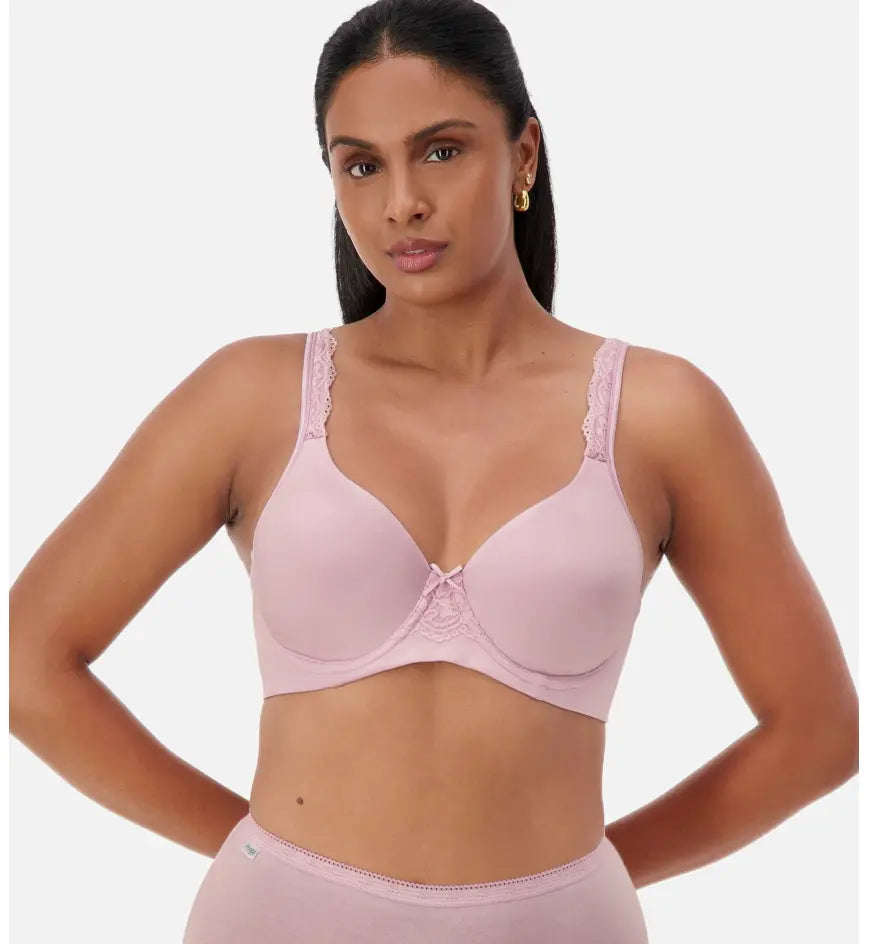 GORGEOUS SILHOUETTE T-SHIRT BRA in Crocus