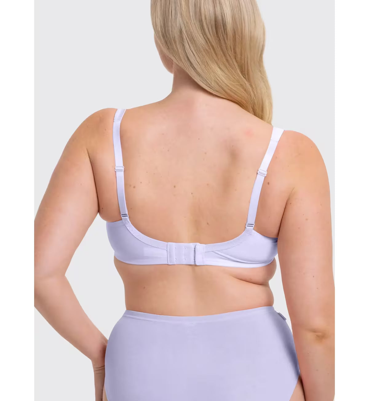 Lacy Minimiser Bra in Lilac