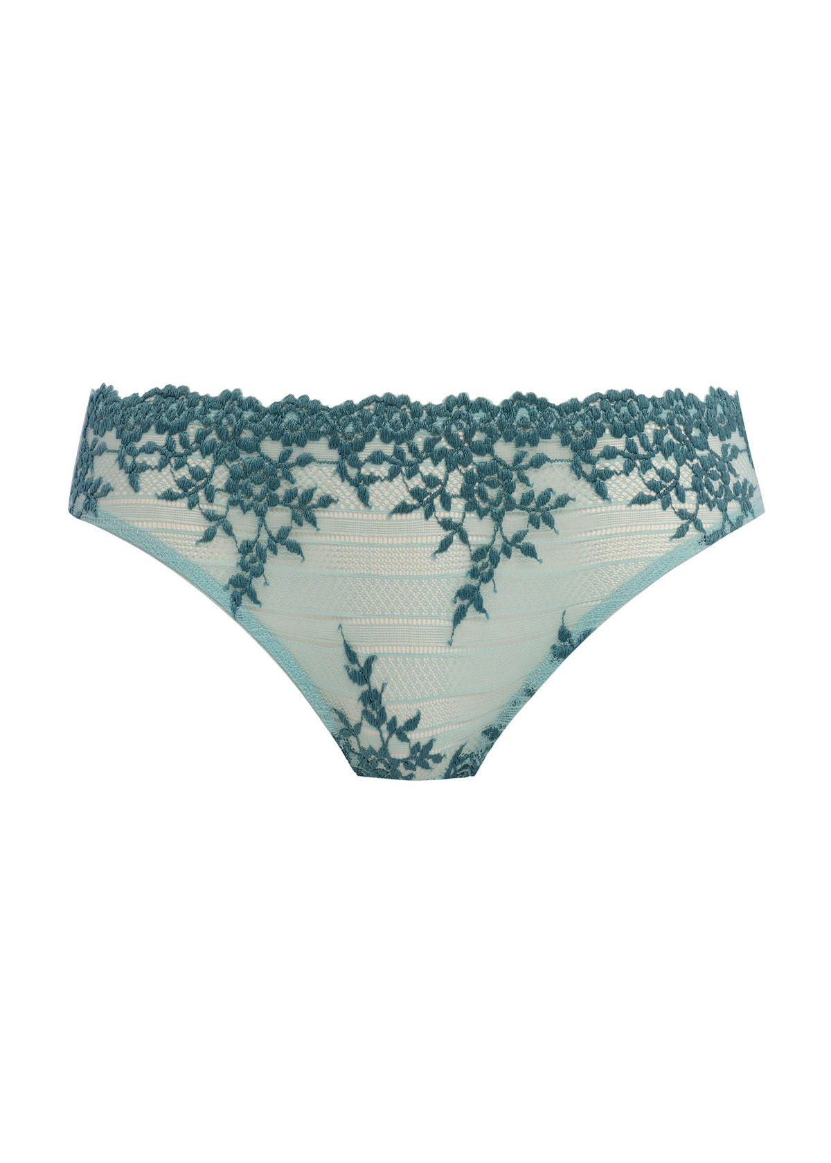 Embrace Lace Brief in Eggshell Blue