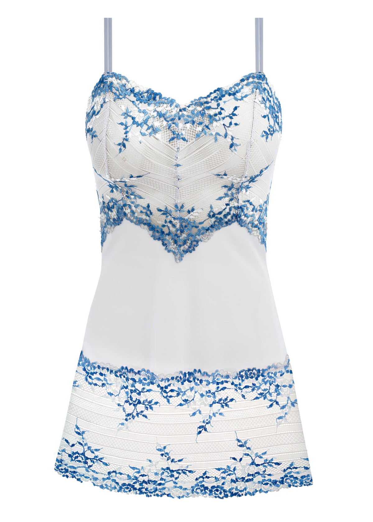 Embrace Lace Chemise in Micro Chip Multi