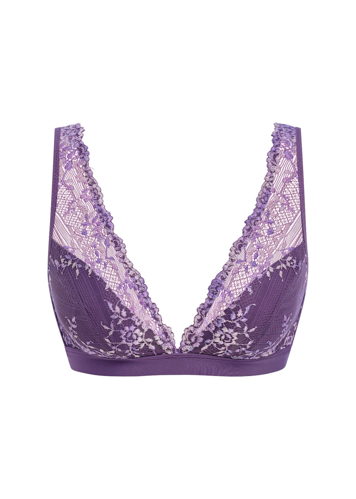 Embrace Lace Grape Compote Multi Soft Cup Bra