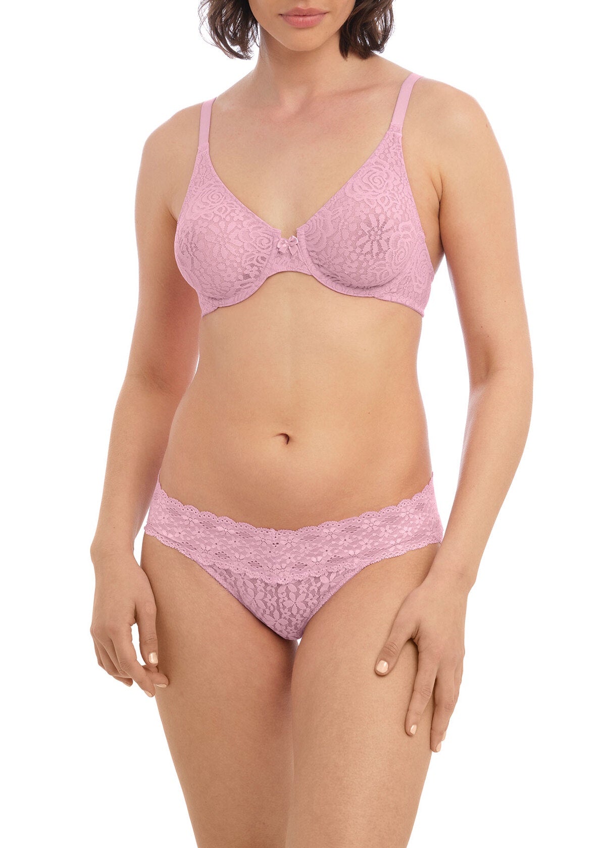 Halo Lace Brief in Fragrant Lilac