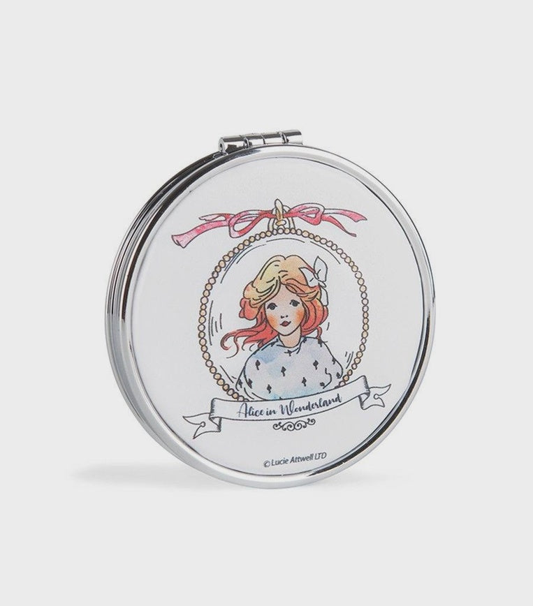 Alice in Wonderland Pocket Compact Mirror