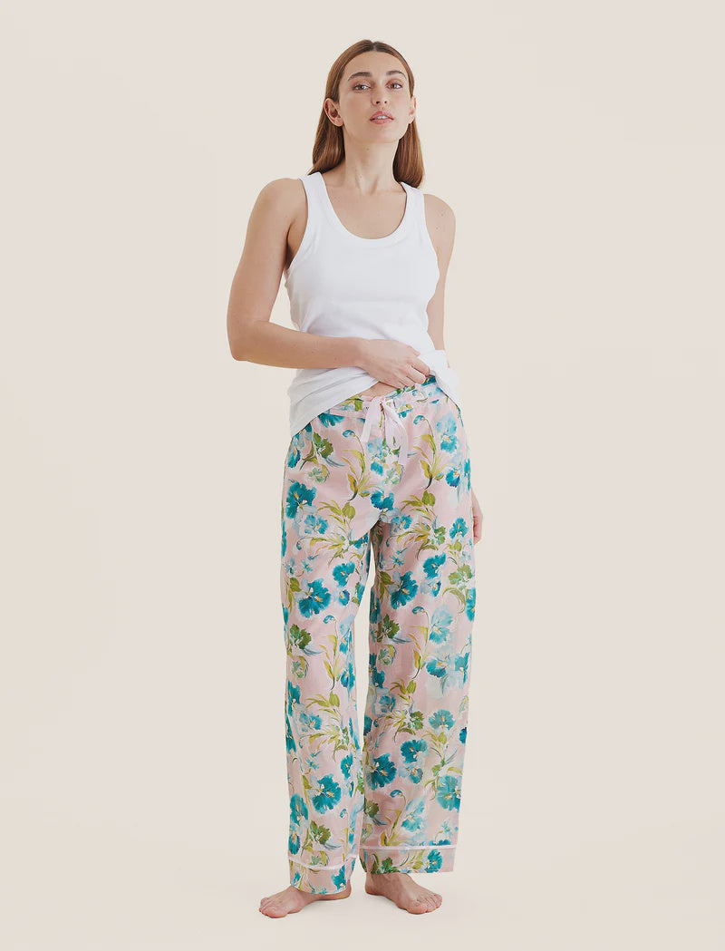 Audrey Floral Wide Leg Pant