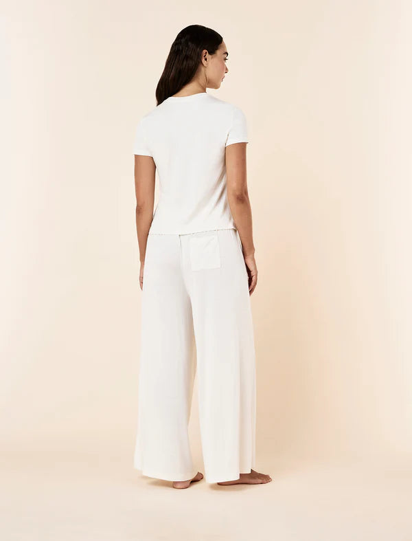 Kate Modal Soft Tee in Ecru