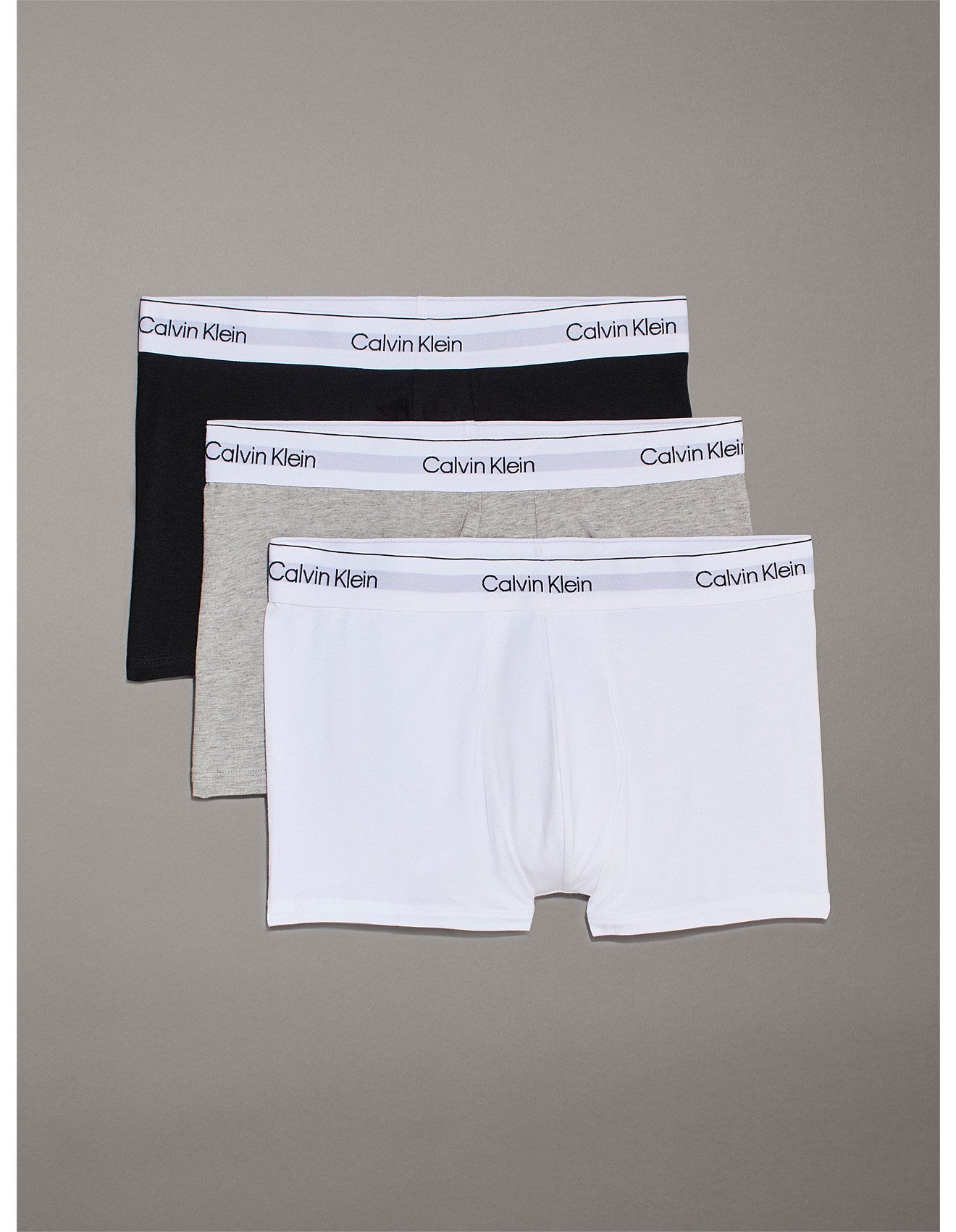 Calvin Klein 3 pack Cotton stretch trunk