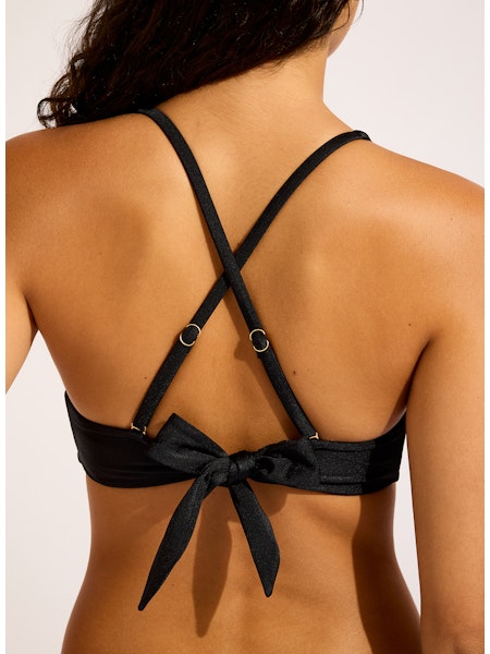 Palermo Multi Fit Longline Tri Bra in Black