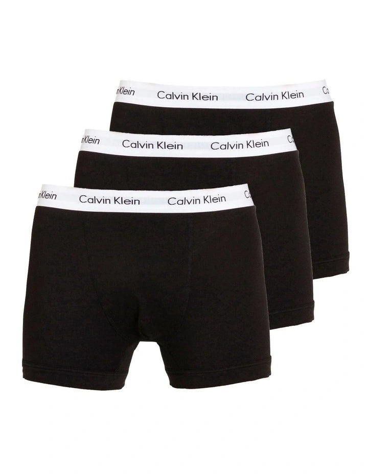 Calvin Klein 3 pack Cotton stretch trunk