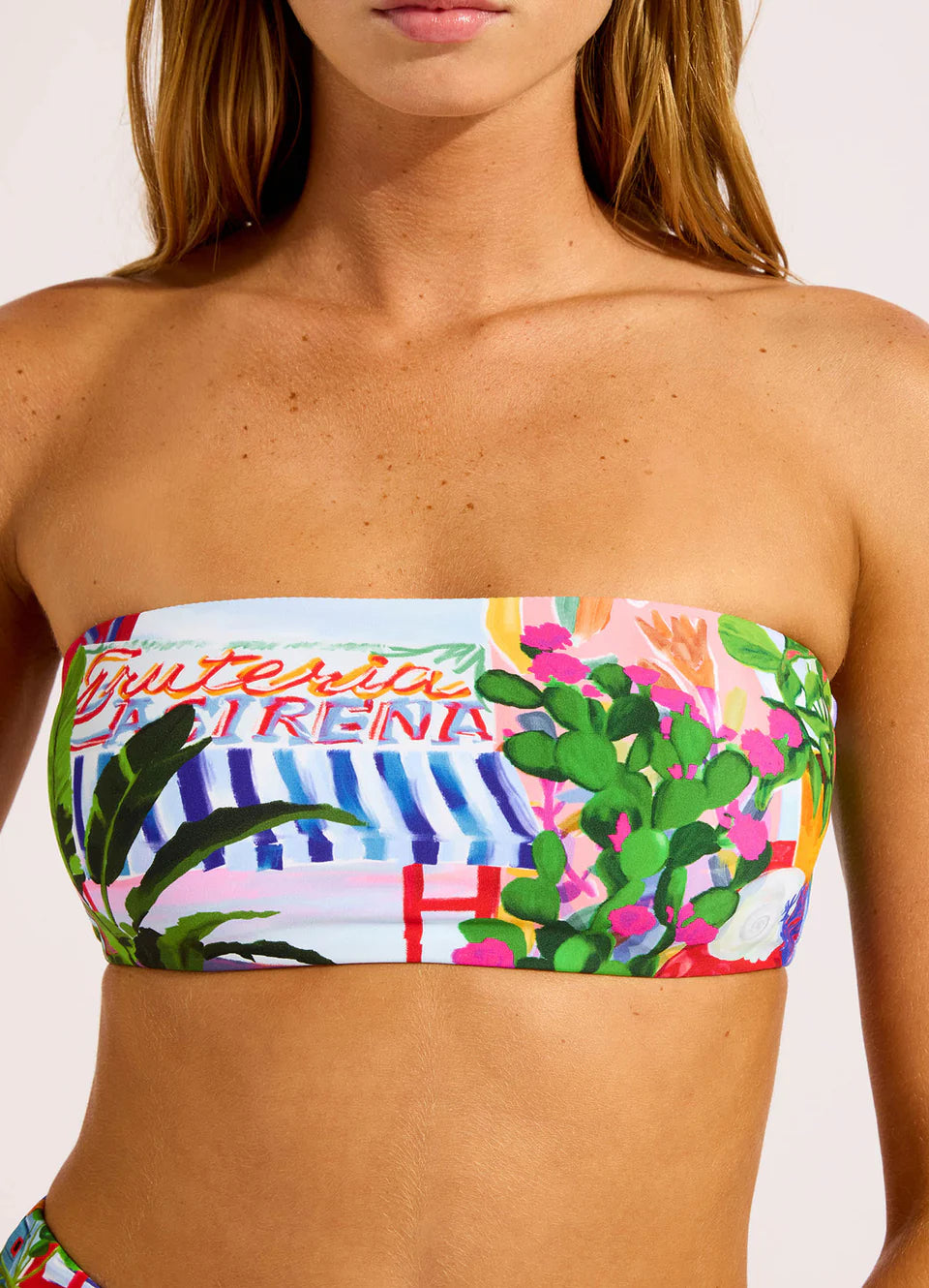 La Boca Bandeau Bikini Top
