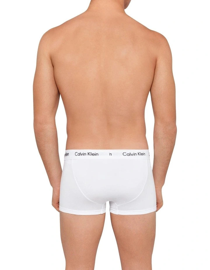 Calvin Klein Cotton Stretch 3 PACK Low Rise Trunk