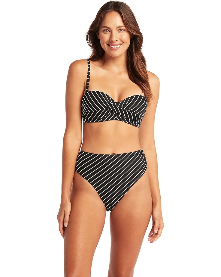 Shoreline Twist Front Bandeau