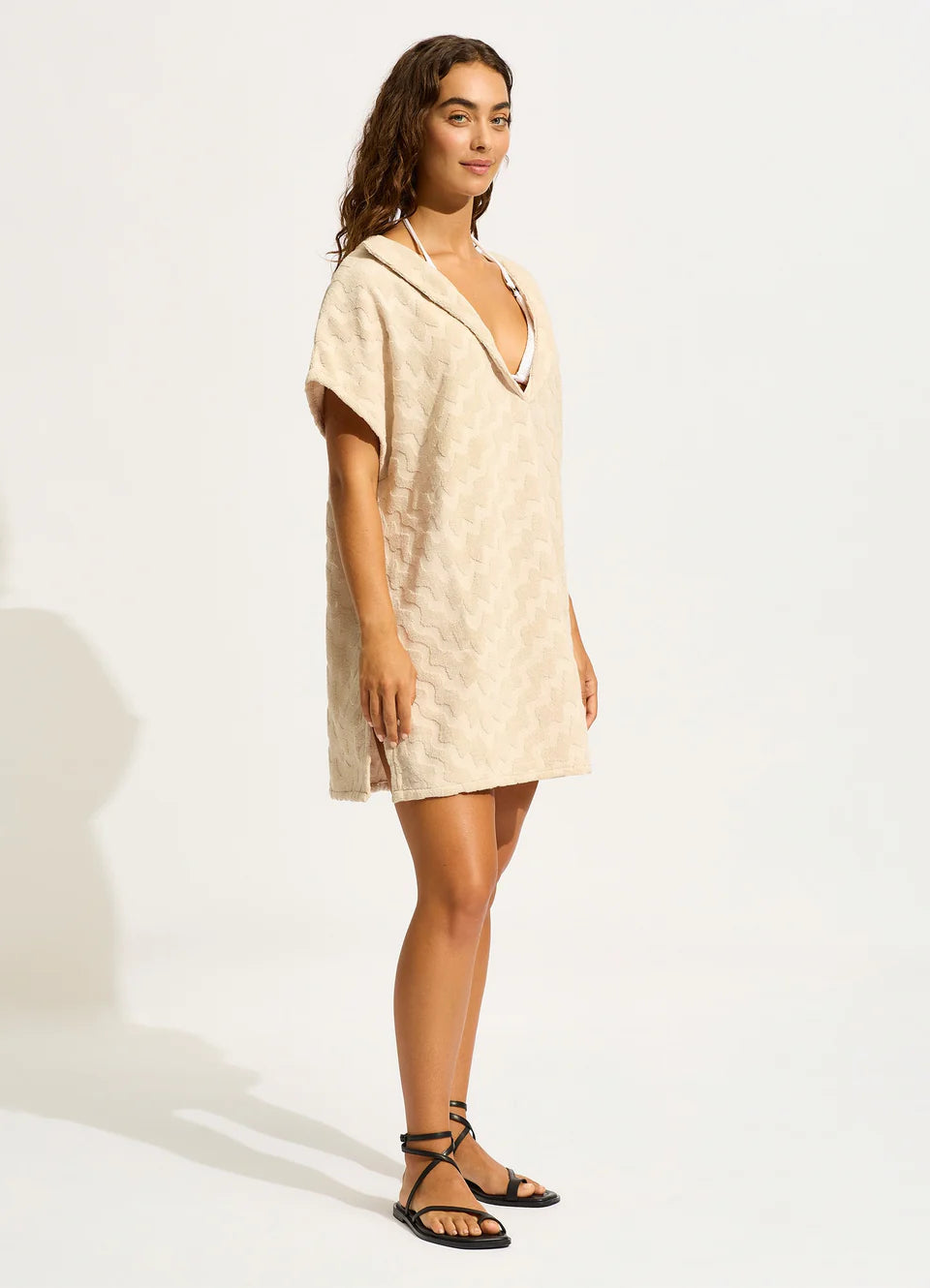 Seafolly Towel Poncho - Sand