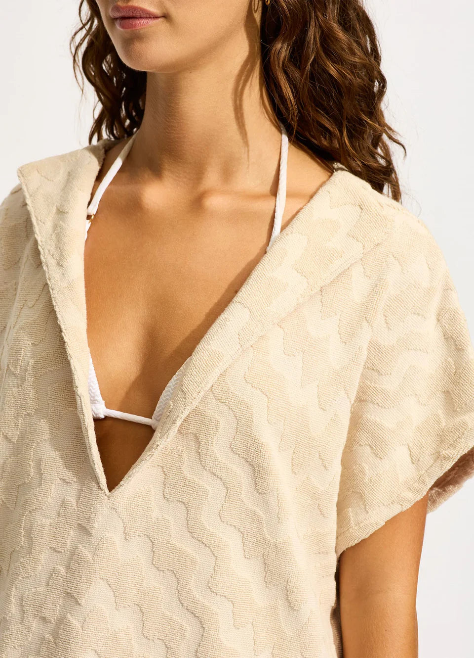 Seafolly Towel Poncho - Sand