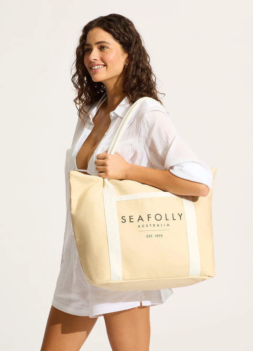Canvas Tote Carried Away
