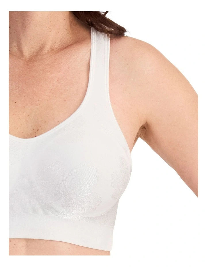 Playtex Comfort Revolution Contour Wirefree in Floral White