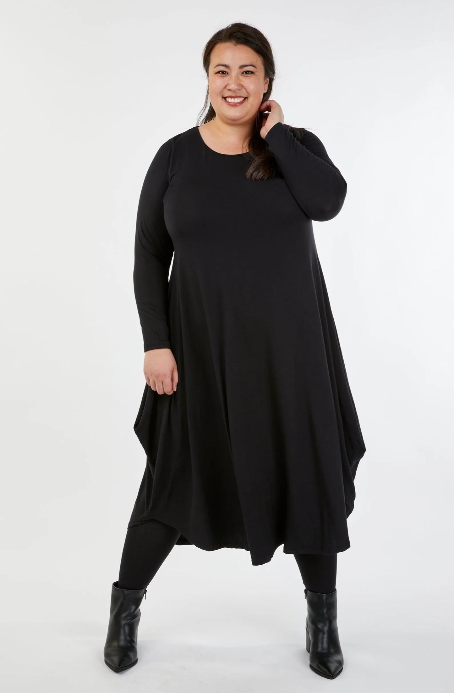 Long Sleeve Tri Dress
