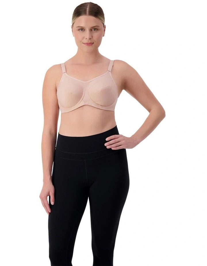 Triaction Ultra Wired Sports Bra - Fig Pink