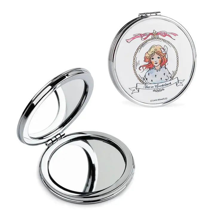 Alice in Wonderland Pocket Compact Mirror