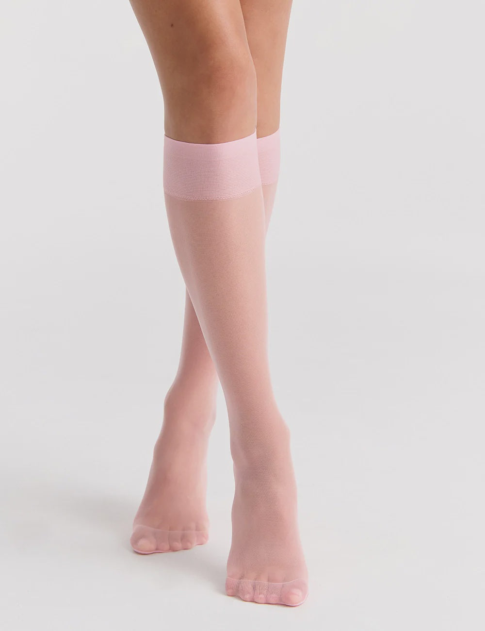 Coloured Sheer Knee High - Ballet