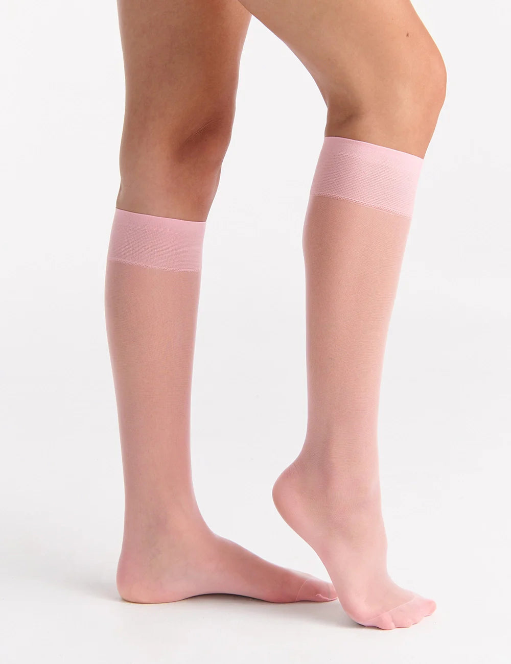 Coloured Sheer Knee High - Ballet