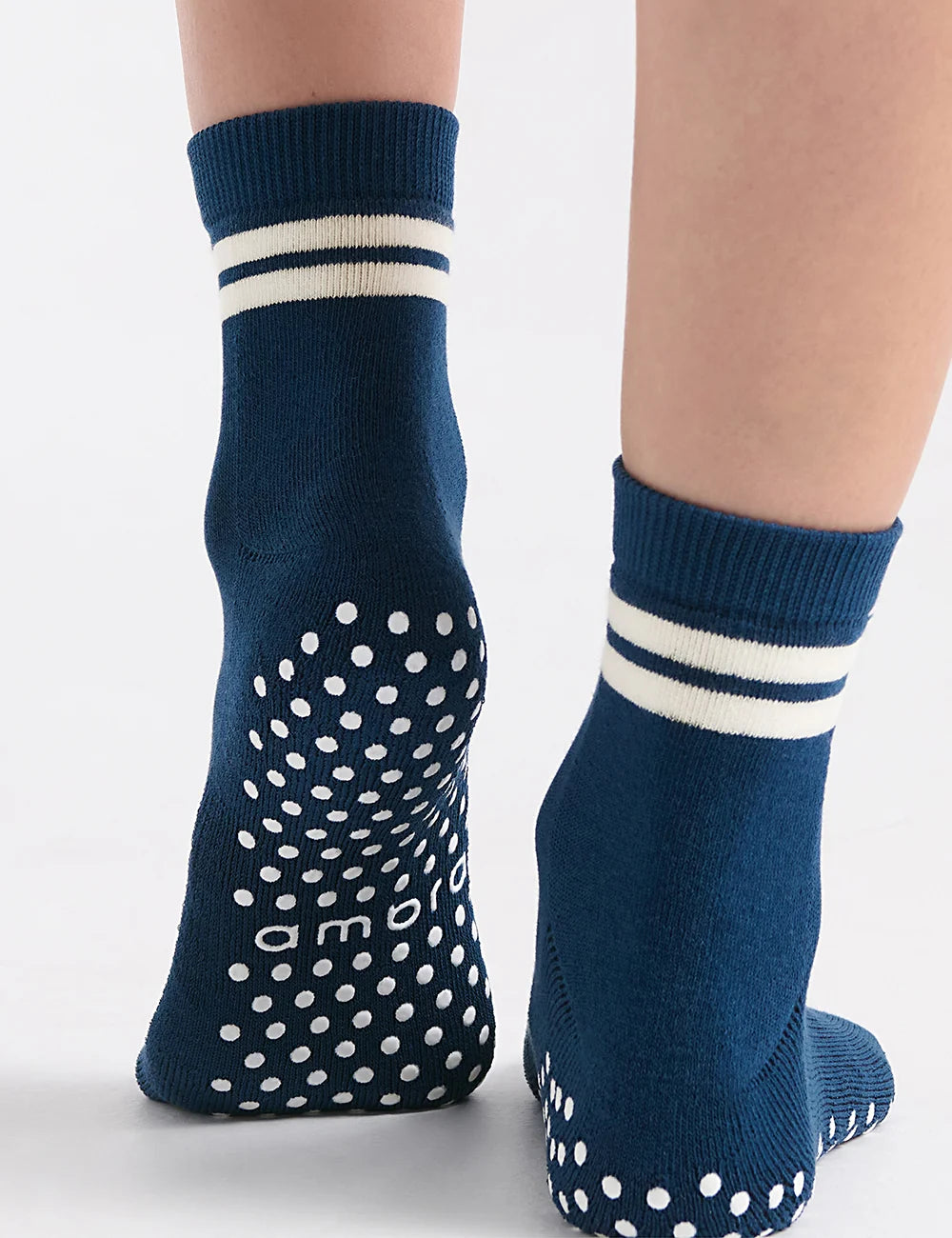 Organic Cotton Grip Crew Sock