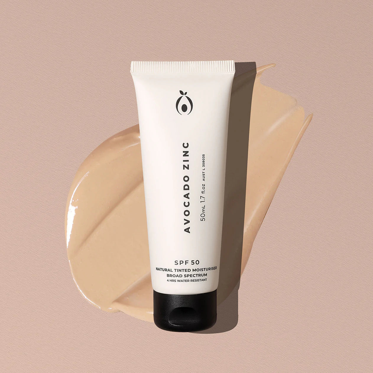 SPF 50 Natural Tinted Moisturiser - Light