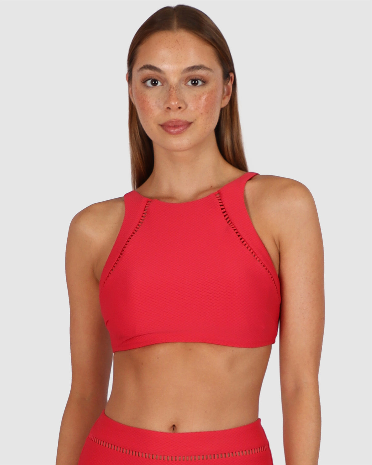 Rococco High Neck Bather top