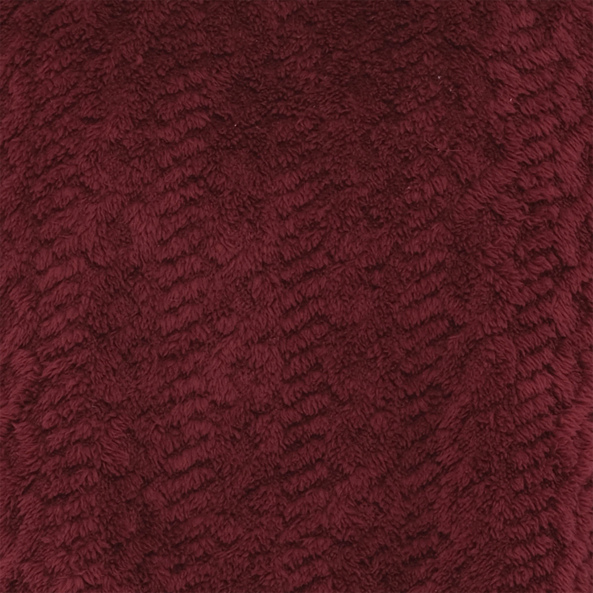 Cotton Jersey Long Sleeve Henley Nightie in Burgandy