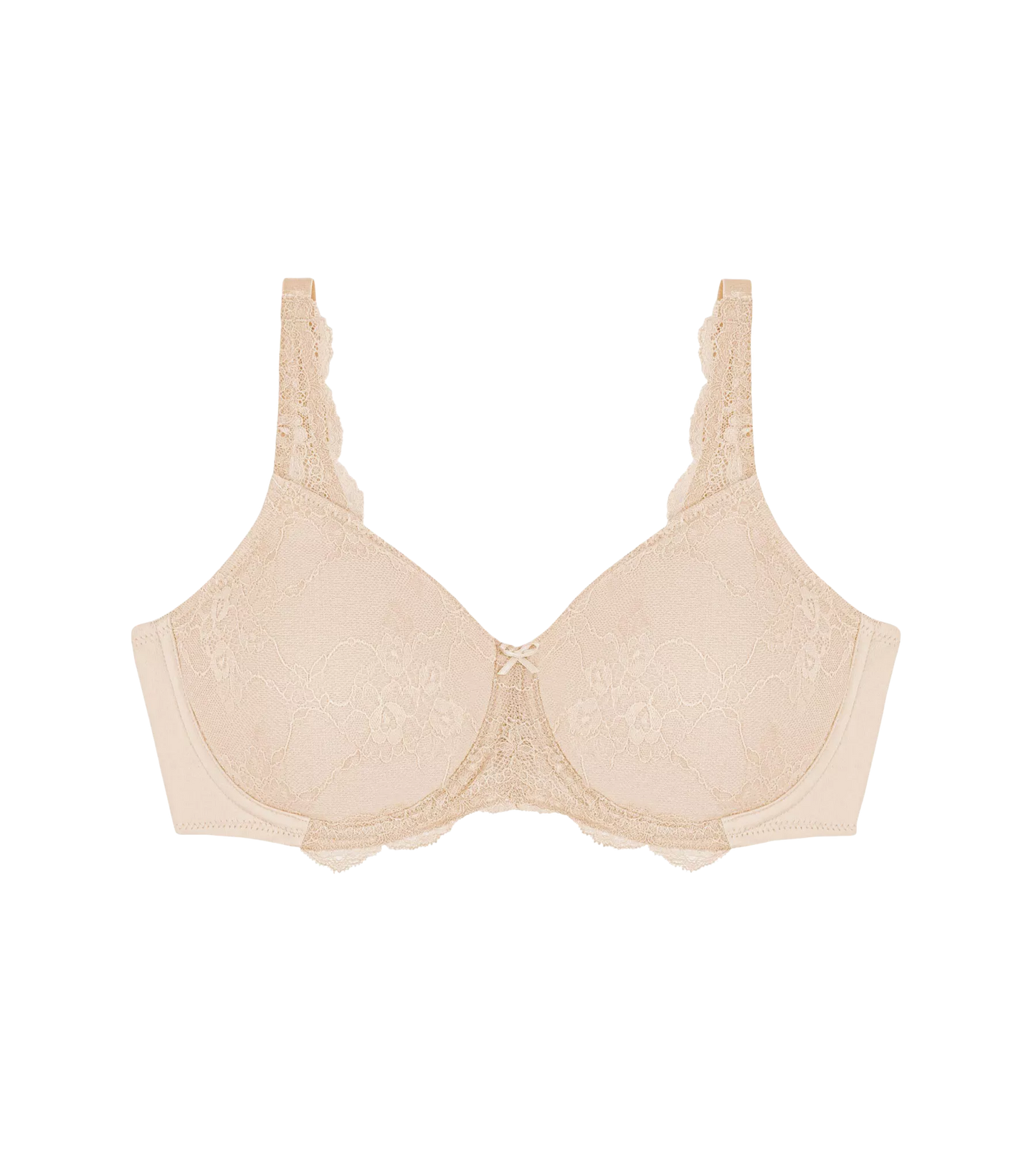 Contouring Sensation Minimiser Bra in Black & Nude