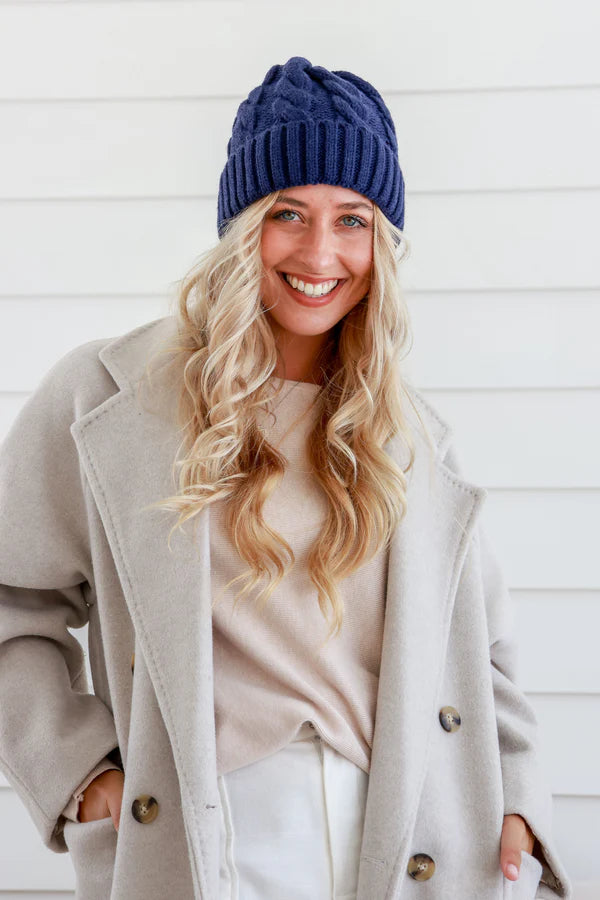Cable Knit Beanie