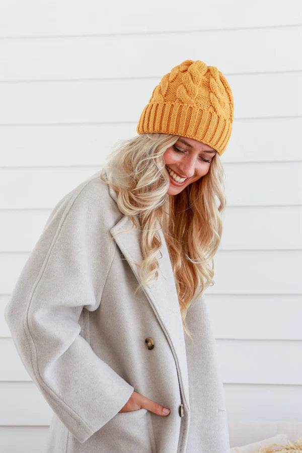 Cable Knit Beanie