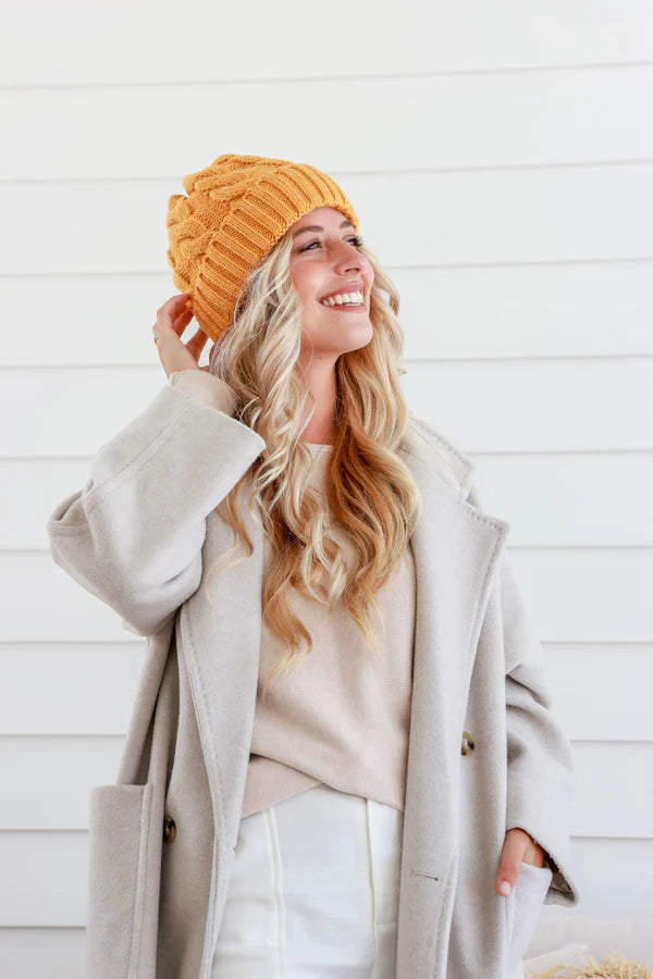 Cable Knit Beanie