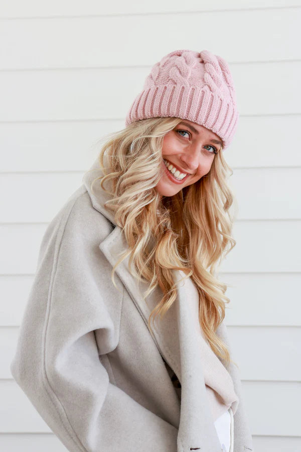 Cable Knit Beanie