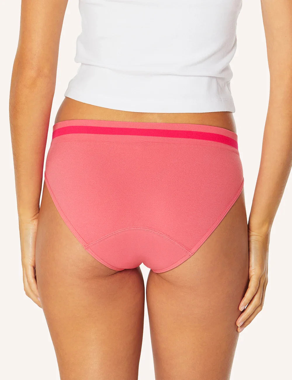 Teens Side Seamfree Period Bikini Brief - Strawberry