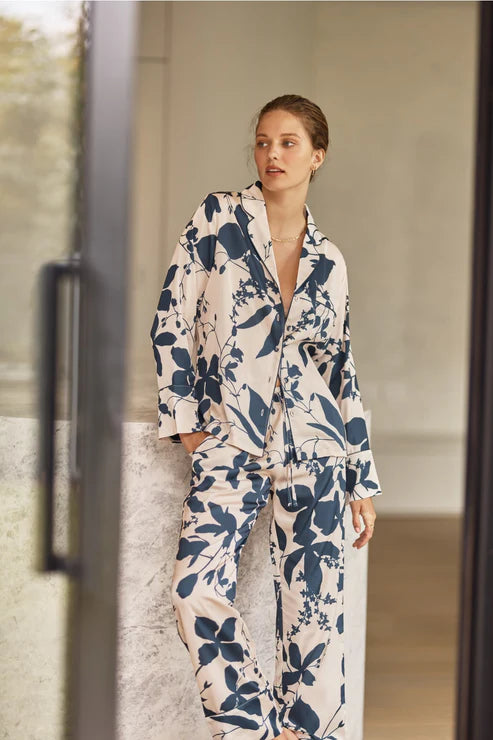 Ivy Silky Satin PJ set