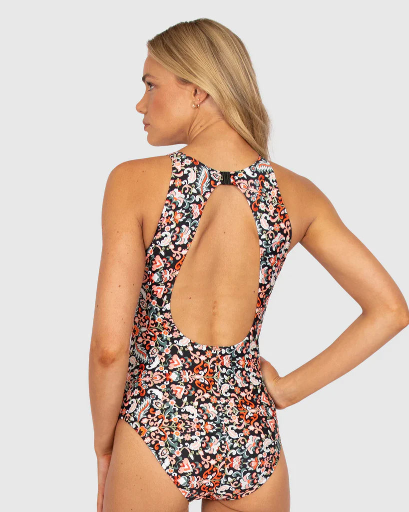 Boho at Heart High Neck One Piece Swimwear