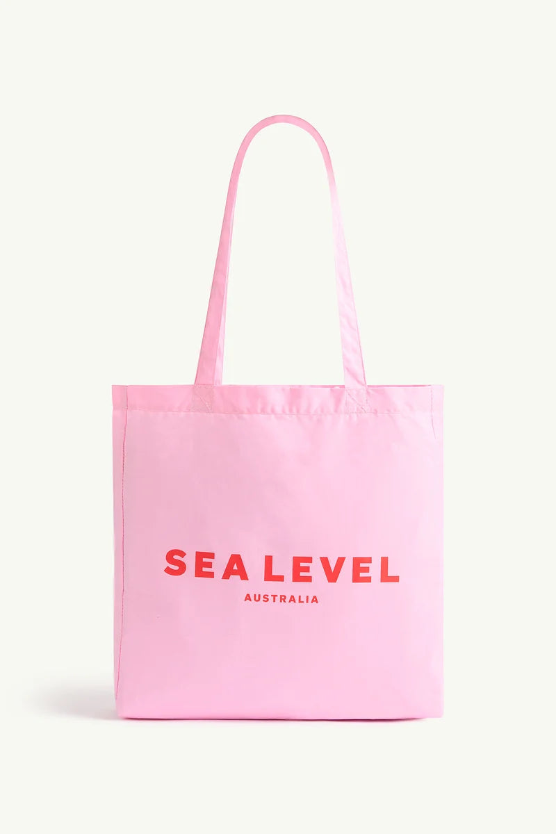 Logo Cotton Beach Tote