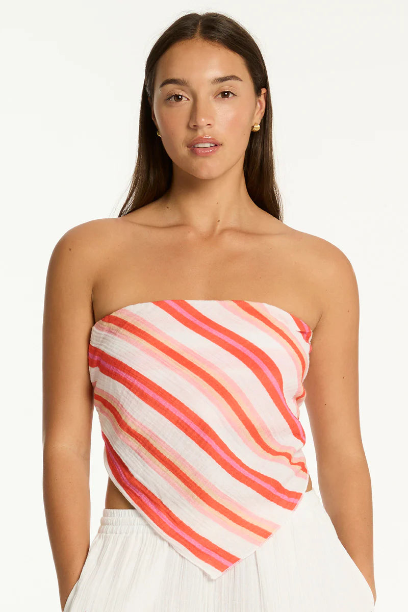 West Coast Scarf Crop Top