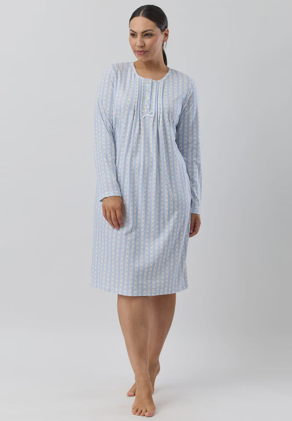Rose Stripe Nightie