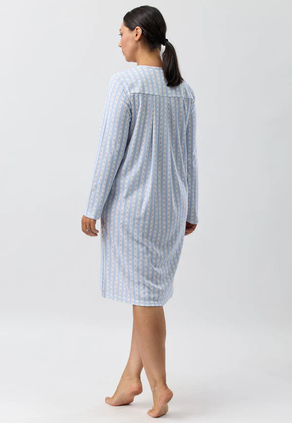 Rose Stripe Nightie