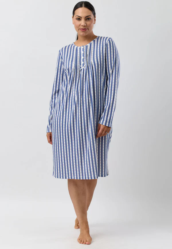 Rose Stripe Nightie
