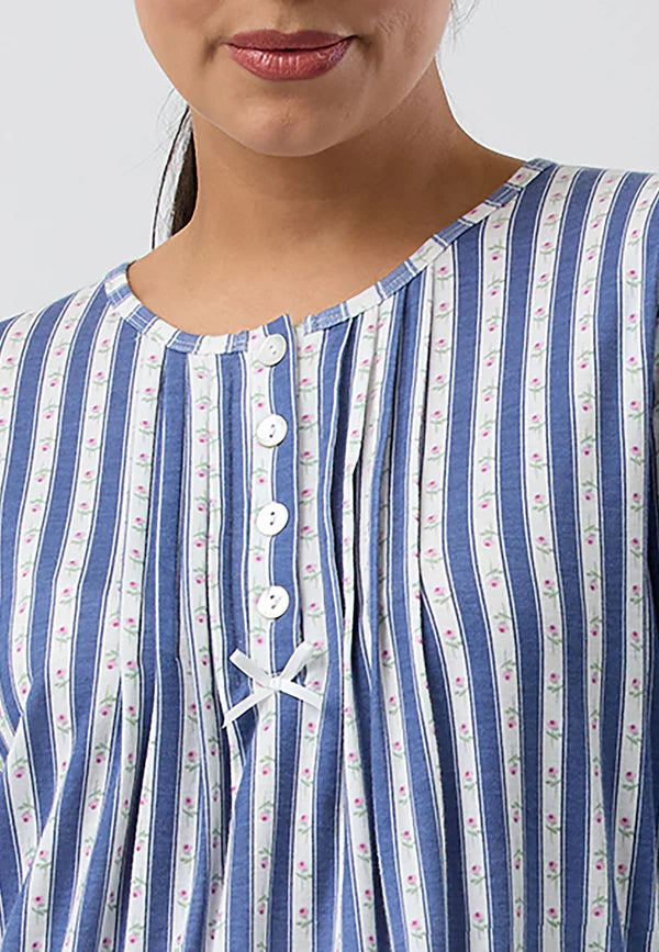 Rose Stripe Nightie