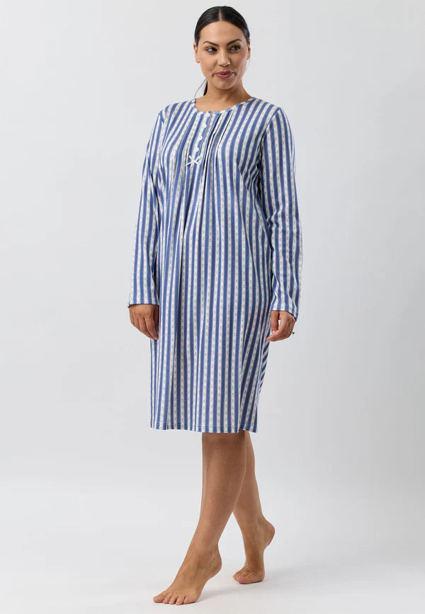 Rose Stripe Nightie