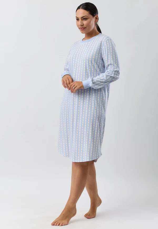 SCHRANK ROSE STRIPE SKI NIGHTIE - SK231R5