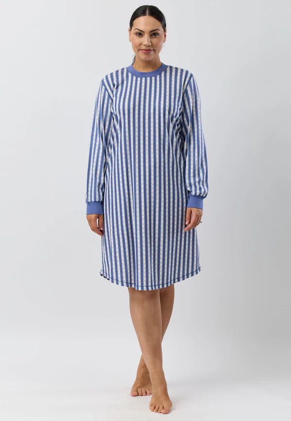 SCHRANK ROSE STRIPE SKI NIGHTIE - SK231R5