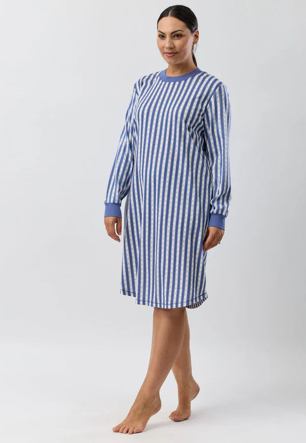 SCHRANK ROSE STRIPE SKI NIGHTIE - SK231R5