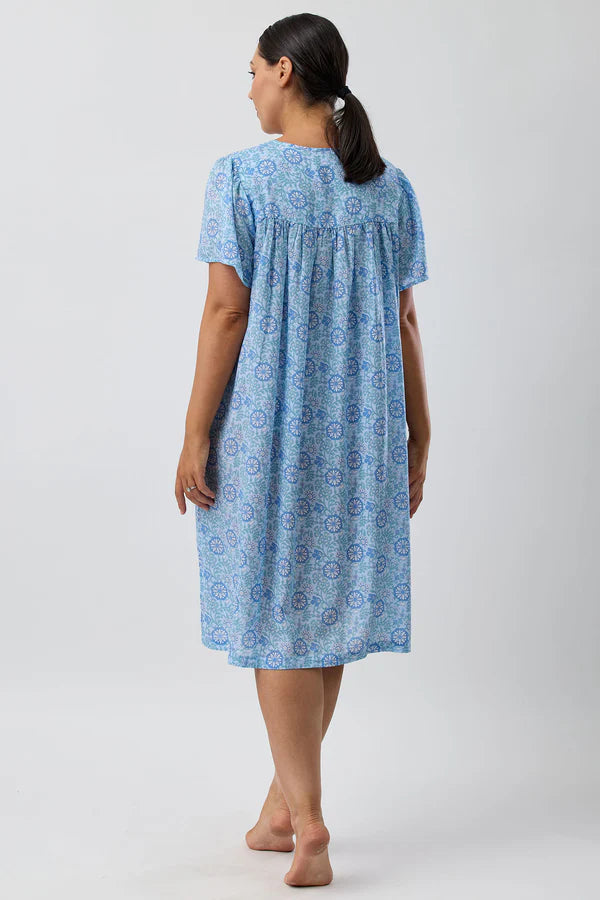Boho Nightie in Sky